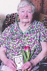 95-летний юбилей отмечает Мария Чернякова из Горнослинкино 